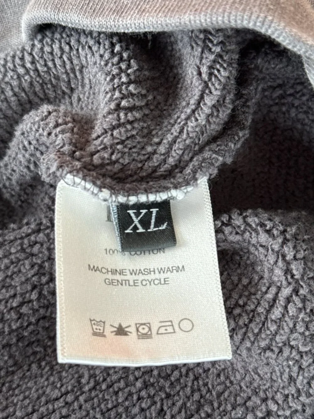 Enfants Riches Deprimes Faded Black & White Le Rosey Graphic Sweater